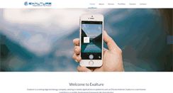 Desktop Screenshot of exalture.com
